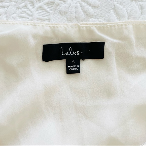 NWOT Gala in the Garden Cream Jacquard High-Low Midi Dress Small Medium - Picture 6 of 13